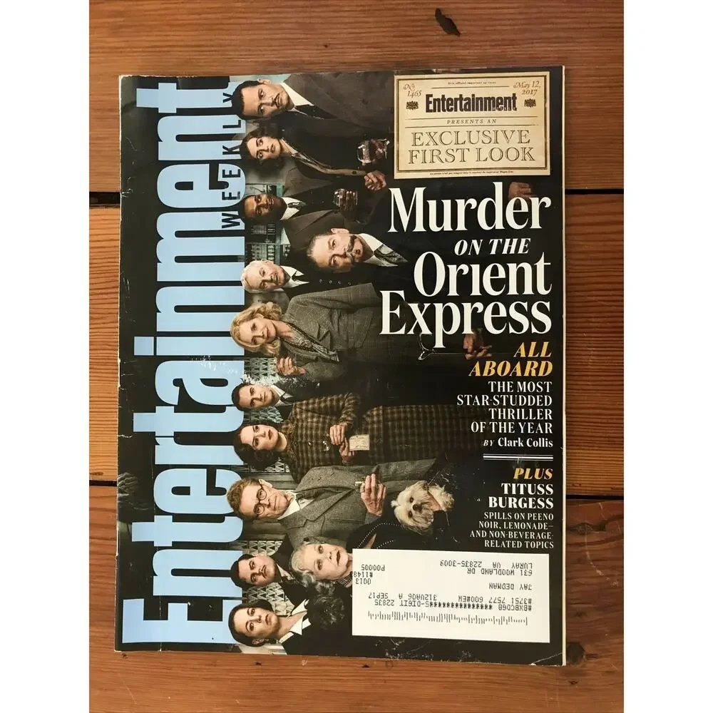 Set Lot 13 Entertainment Weekly Magazine Apr May Jun Jul Aug 2017 Sept Oct 2015